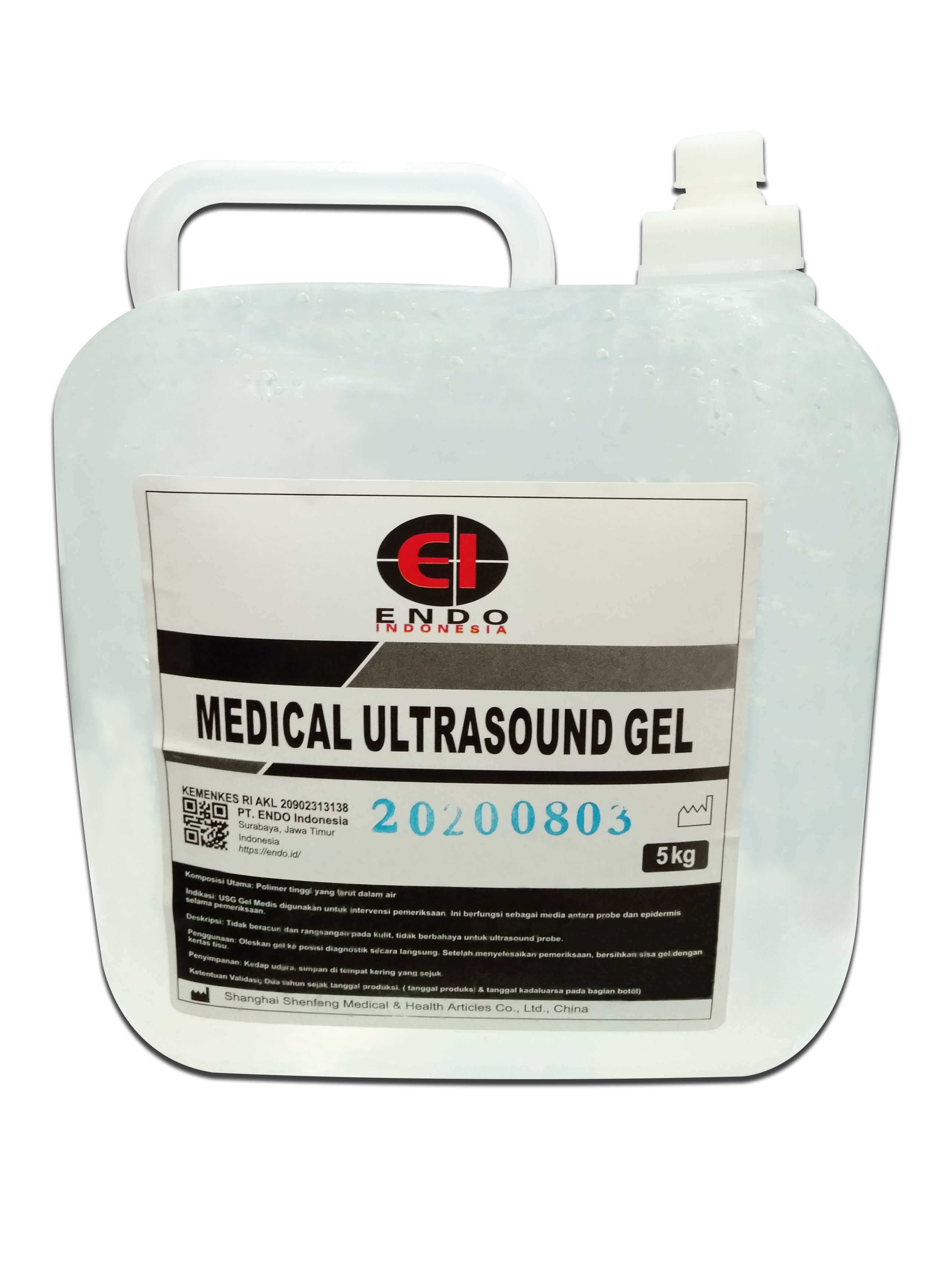 USG Gel, CLEAR ULTRASOUND GEL 5 liter