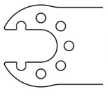 Saw Blade fits to Arthrex Power System 600