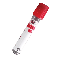 Vacuum Tube Clot Activator (Red Top)